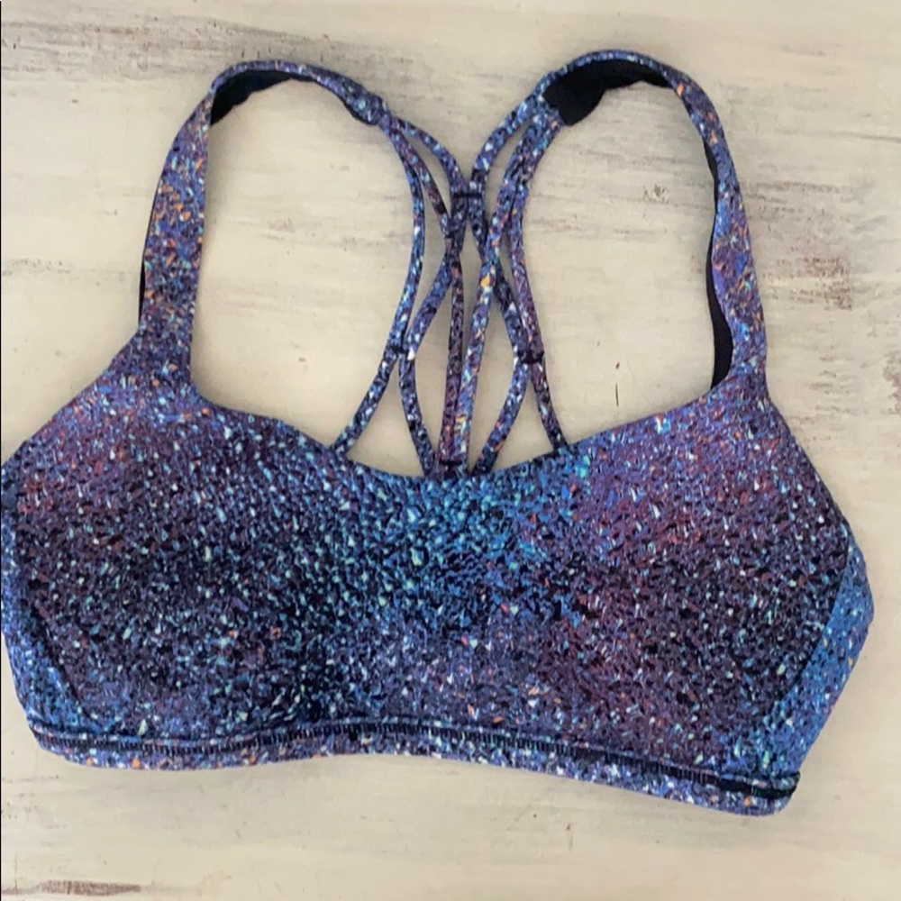 Lululemon Free to Be Zen Bra Mermaid Print 4